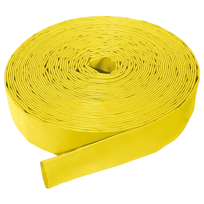 ID YELLOW LAYFLAT HOSE 100M COIL