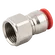 10MM OD X 1/2 BSPP FEM  STUD PUSHIN