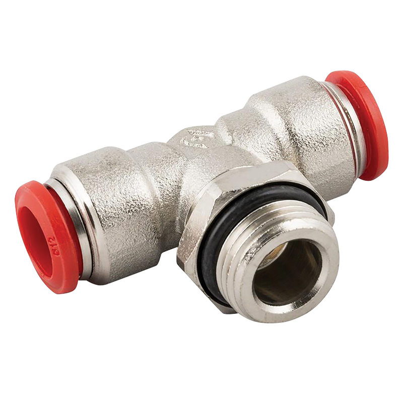 06MM OD X 1/4 BSPP MALE SW TEE PUSHIN