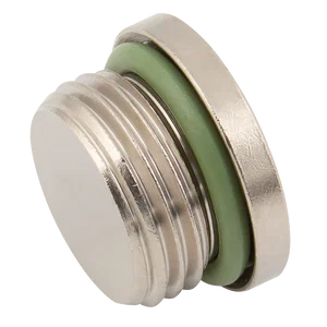 BSPP MALE FKM O-RING BLANK PLUG
