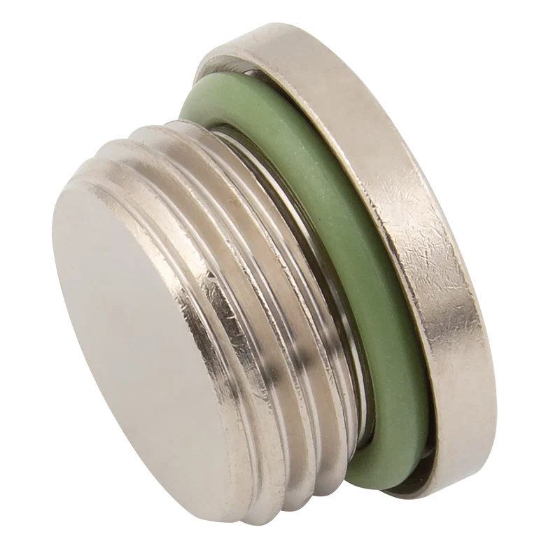 BSPP MALE FKM O-RING BLANK PLUG