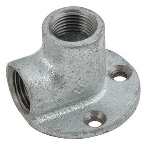 FEM BSPP EQUAL BRACKET ELBOW GALV