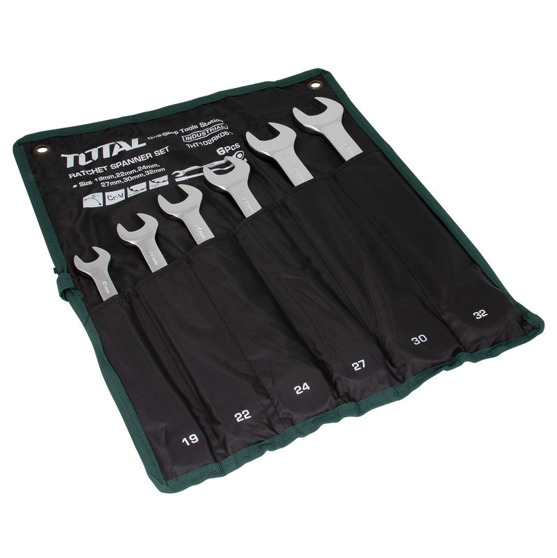 RATCHET SPANNER SET 1 SIIZE 19-32MM