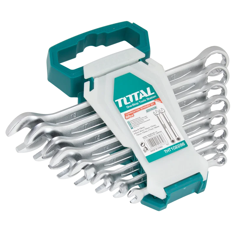COMBINATION SPANNER SET  2 SIZES 6-19MM