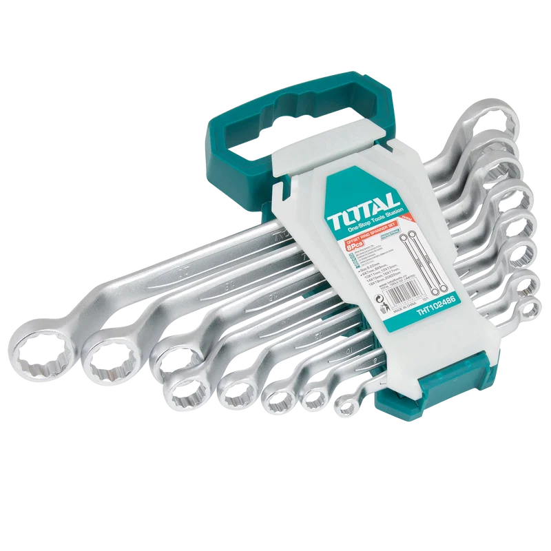 OFFSET RING SPANNER SET  2 SIZES 6-22MM