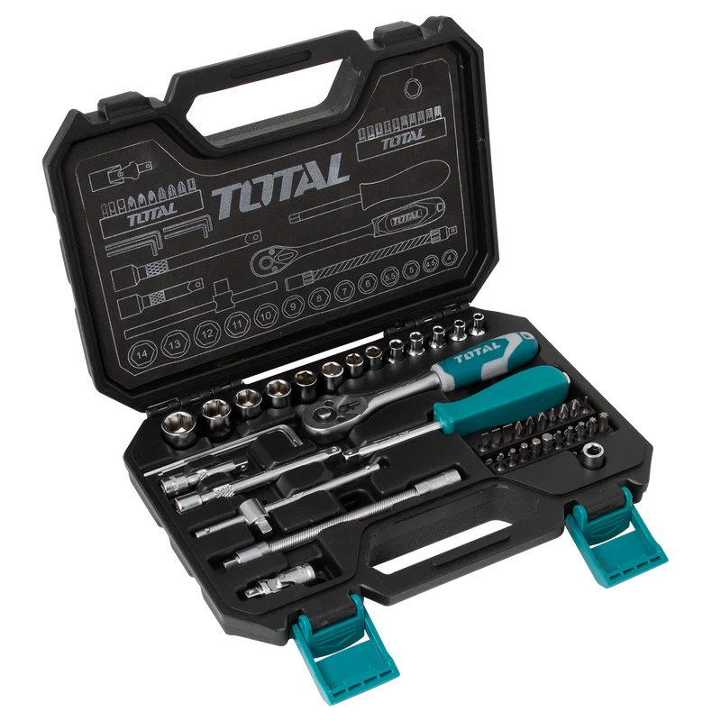 1/4 DRIVE SOCKET SET  45 PIECES