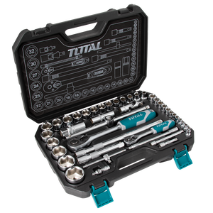 1/4 & 1/2 DRIVE SOCKET SET  44 PIECES