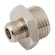 M5    X 1/8  BSPP MALE HEX NIP BRASS/NP