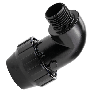 MALE STUD ELBOW -ALUMINIUM