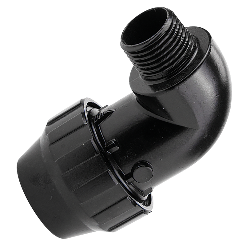 MALE STUD ELBOW -ALUMINIUM