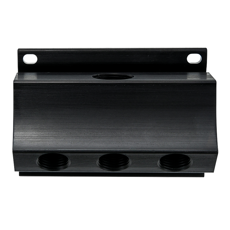 ALUMINIUM MANIFOLD 5 PORT G1/2 OUTLETS