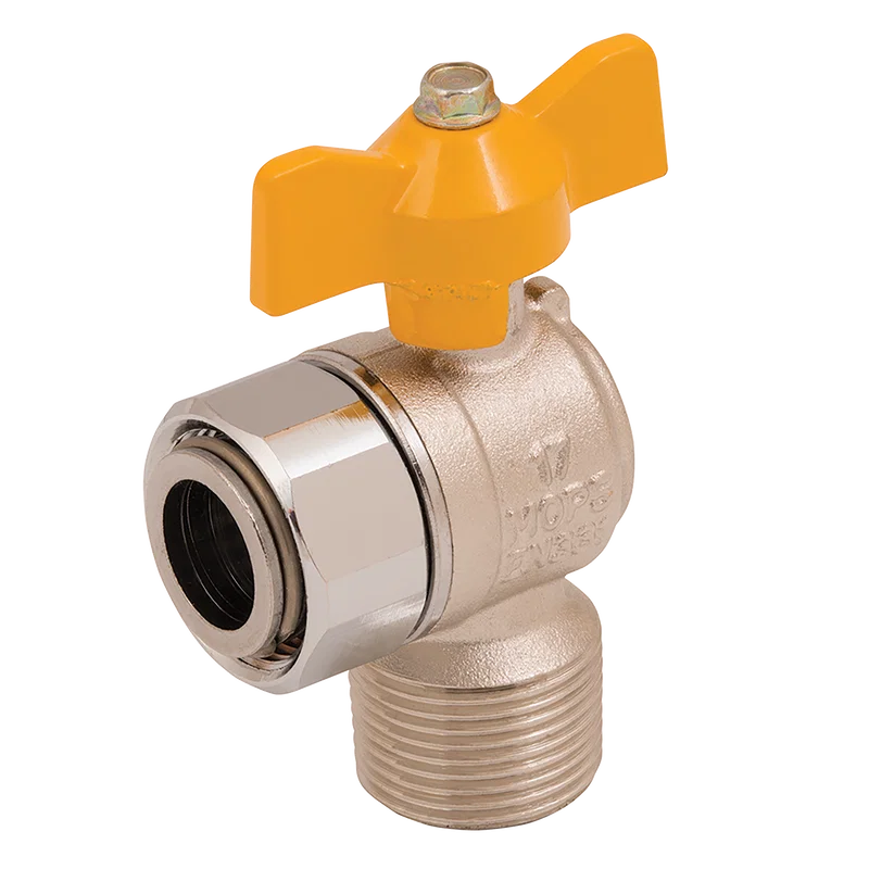 3/4 X 3/4 90¦ ANGLE GAS BALL VALVE MXF