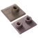 WELD PLATE (A) SIZE 0 ST.ST 1BOLT HOLE