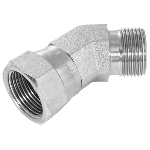 7555-FG-BSP COMPACT 45 ELBOW M/F SWIV 45 60 C0NE