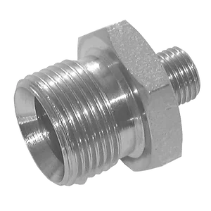 6551-BSP STRAIGHT ADAPTOR BSPP X BSPP MALE UNEQUAL