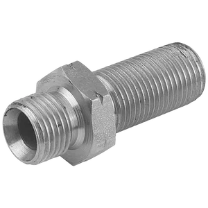 6115-METRIC EQUAL M/M BULKHEAD NO LOCKNUT