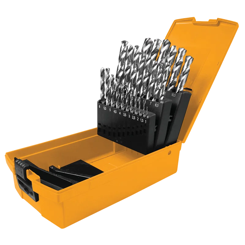 25 PCS HSS DRILL BIT SET
