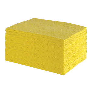 YELLOW CHEMICAL SPILL PADS-100