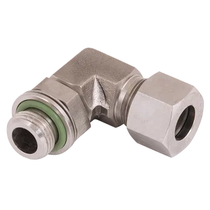 BSPP ADJ MALE ELBOW W/VITON