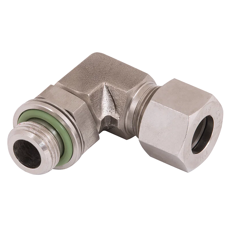 BSPP ADJ MALE ELBOW W/VITON