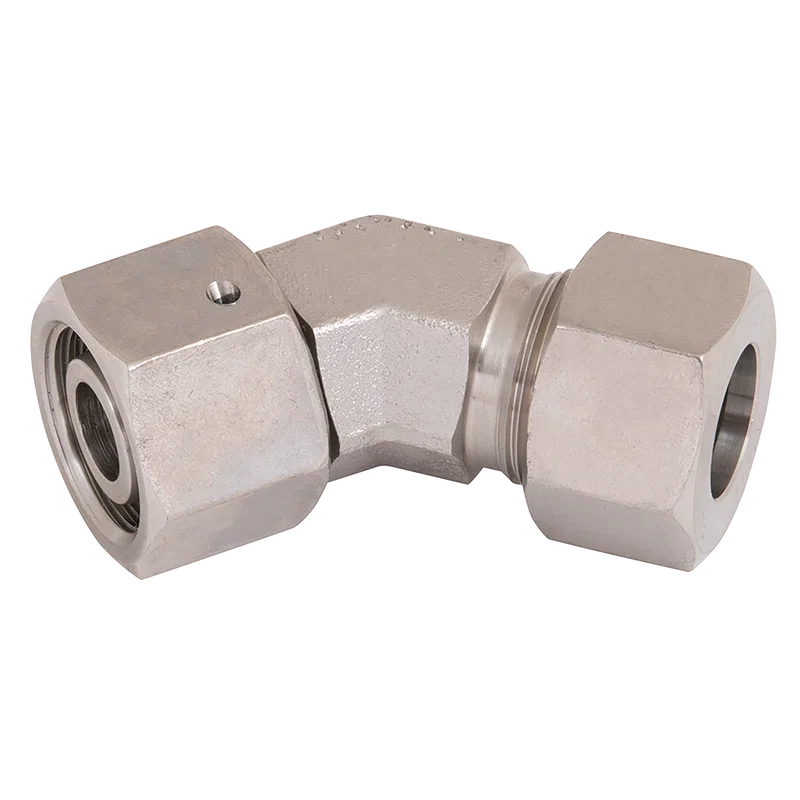 45  ADJ MALE ELB W/VITON