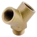 BSP 1/2 FXFXM BRASS EQUAL Y BRANCH