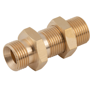 1 BSPP BRASS BULKHEAD