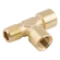 BSP 1 FXMXF BRASS EQUAL TEE