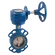 2 WAFER B/FLY VALVE CI/SS/SIL GEAR