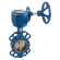 2 WAFER B/FLY VALVE CI/SS/SIL GEAR