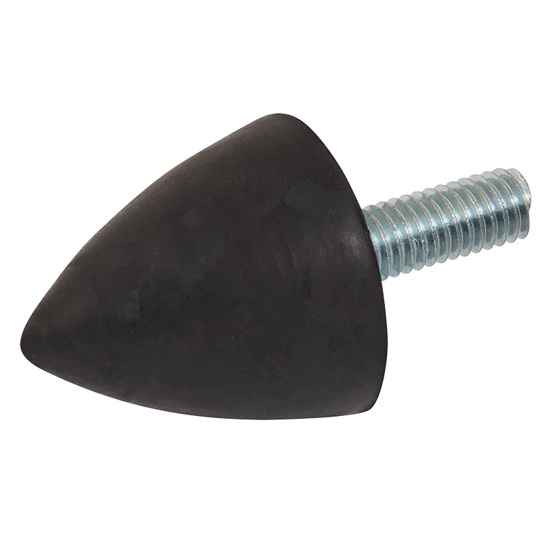 MALE CONICAL BUFFER M10X25 50MMX50MM