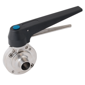WELD END SANITARY BUTTERFLY VALVE
