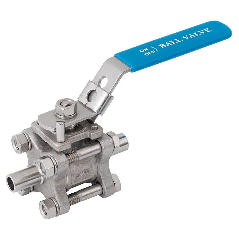 WELD END SANITARY BALL VALVE