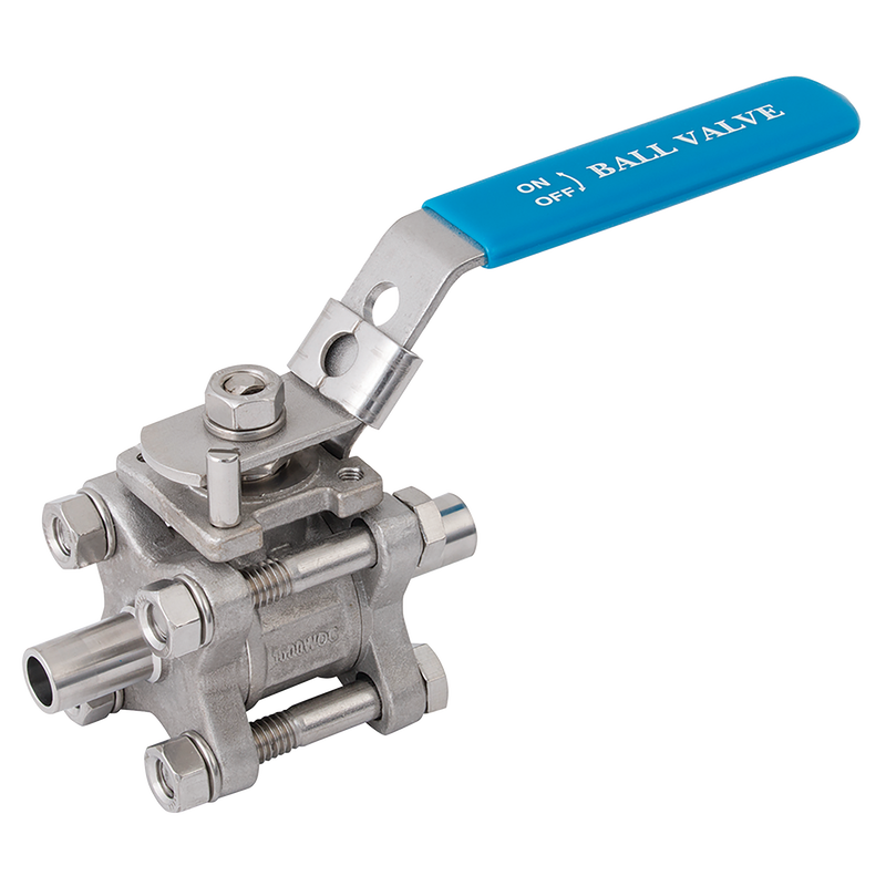 WELD END SANITARY BALL VALVE