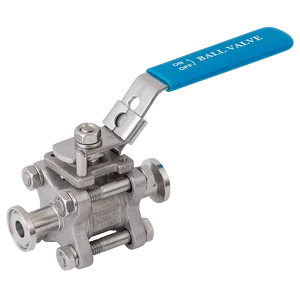 CLAMP END SANITARY BALL VALVE