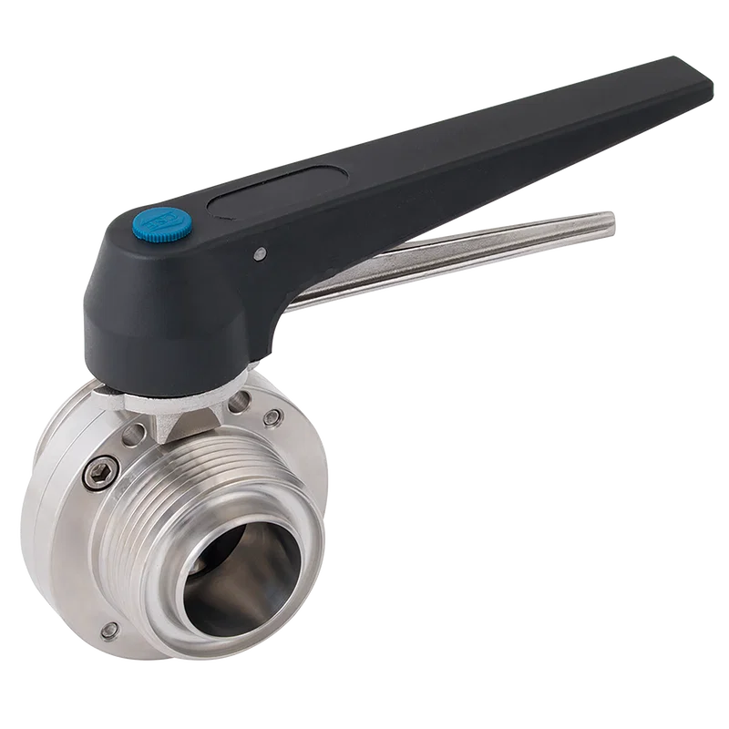 RJT MALE SANITARY BUTTERFLY VALVE