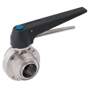 RJT MALE SANITARY BUTTERFLY VALVE