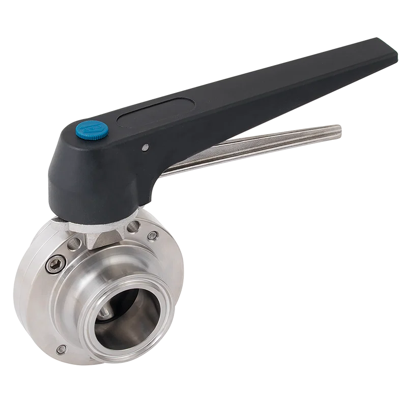 CLAMP END SANITARY BUTTERFLY VALVE
