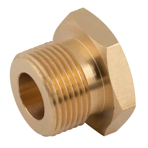 HOLLOW BRASS MALE PLUG