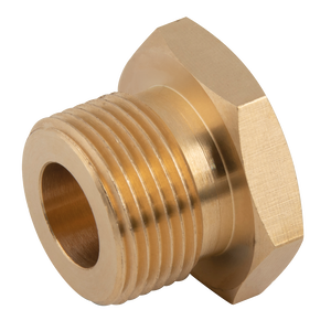 HOLLOW BRASS MALE PLUG