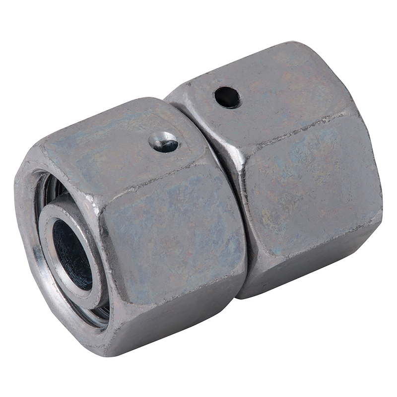 08MM OD STRAIGHT COUPLER ADJUST (L)