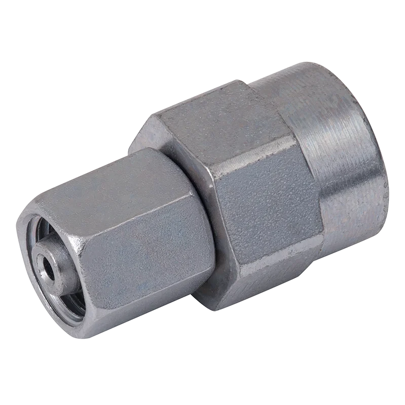 10MM X 1/4 BSPP FEM SWIV GAUGE ADAPT (L)