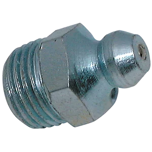 1/4 NPT STRAIGHT GREASENIPPLE - STEEL