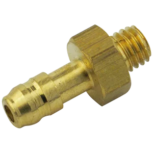 2 X M5 STRAIGHT MALE HOSE ADAP
