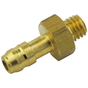 2 X M5 STRAIGHT MALE HOSE ADAP