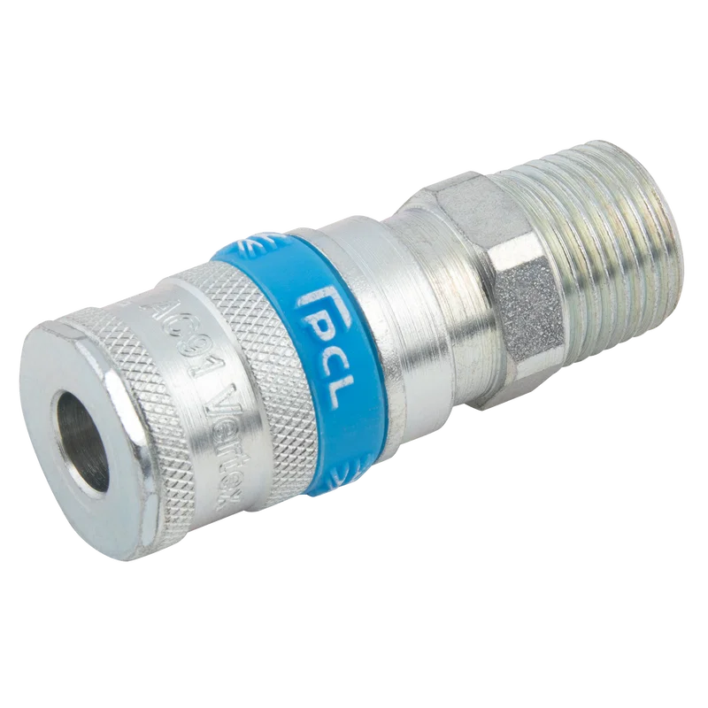 1/2 BSPT MALE COUPLING PCL VERTEX