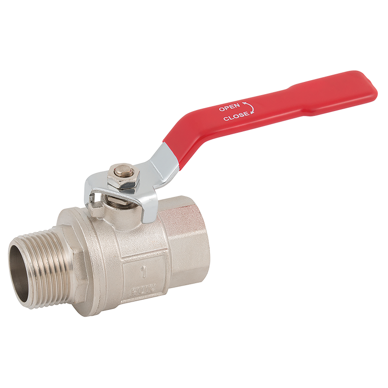 1/4 BSP MALE X LONG FEM THREAD BV LEVER