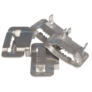 FLEXIBAND 304SS BUCKLES 25PK