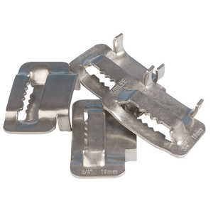 FLEXIBAND 304SS BUCKLES 25PK