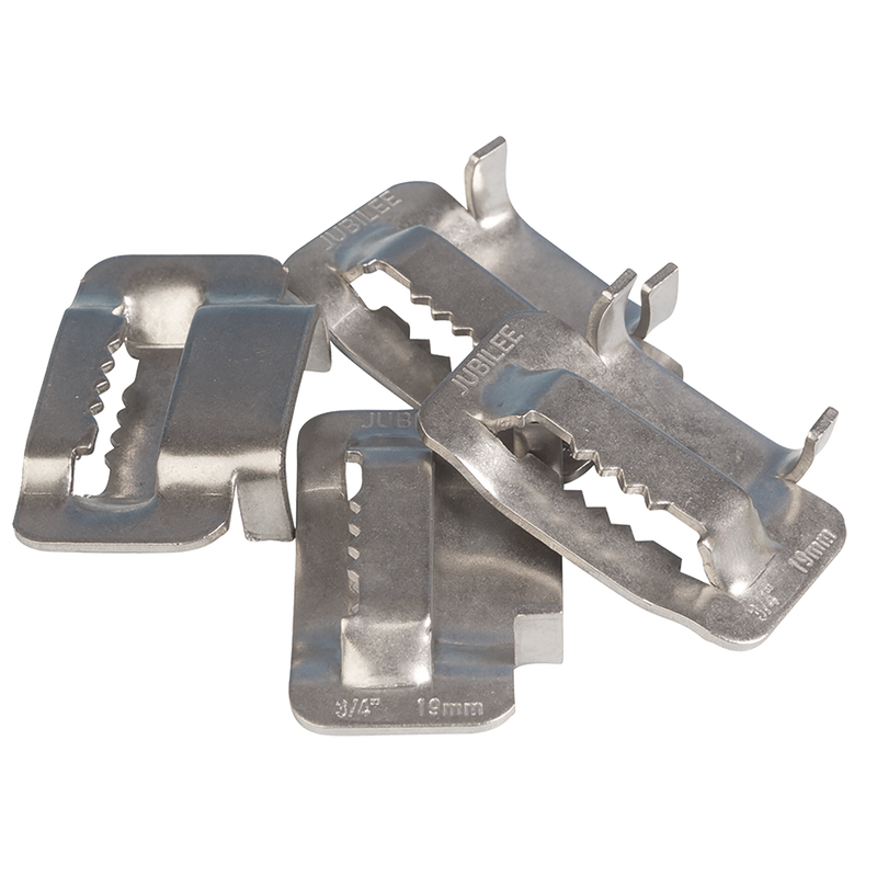 FLEXIBAND 304SS BUCKLES 25PK
